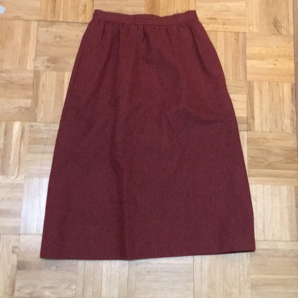 Evan Picone wool blend vintage skirt